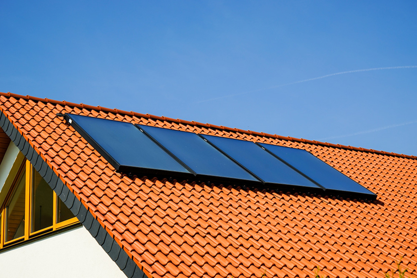 Solarthermie bei SK Elektrotechnik in Schwäbisch Gmünd