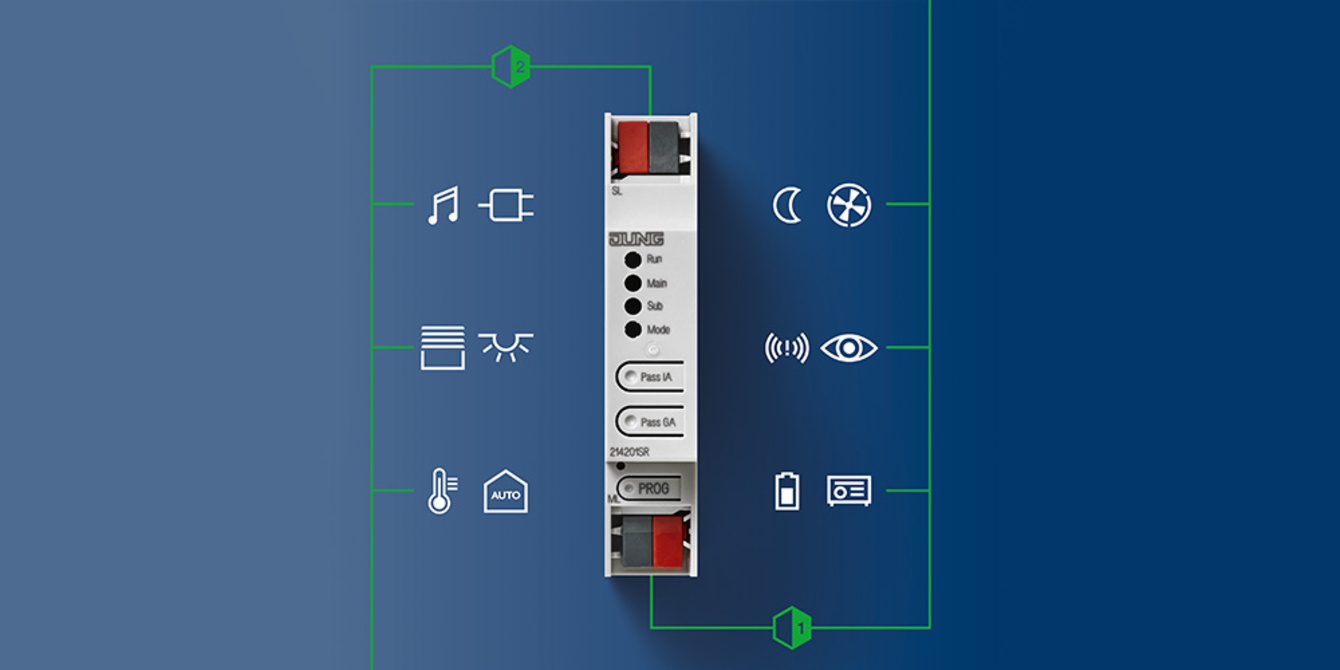 KNX Bereichs- und Linienkoppler bei SK Elektrotechnik in Schwäbisch Gmünd