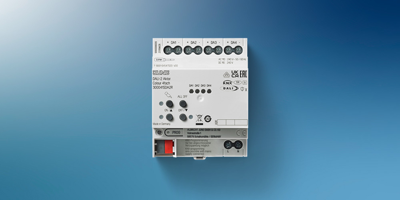 KNX DALI 2 Gateway Colour bei SK Elektrotechnik in Schwäbisch Gmünd